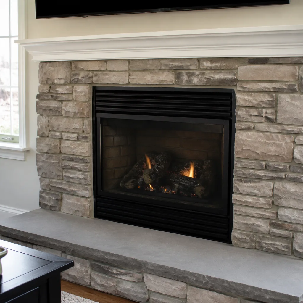 Gas fireplace service